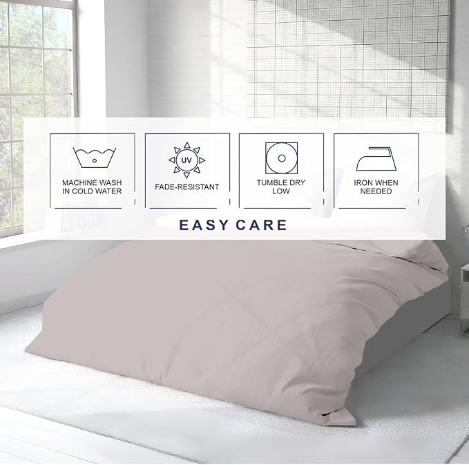 Kotton Culture 1 Pc Duvet Cover Queen Size/Full Size-100% Egyptian Cotton 600 - Image 6