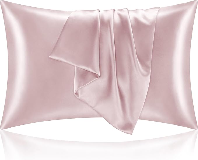 BEDELITE Satin Pillowcase for Hair and Skin, Super Soft and Cooling Similar to by BEDELITE