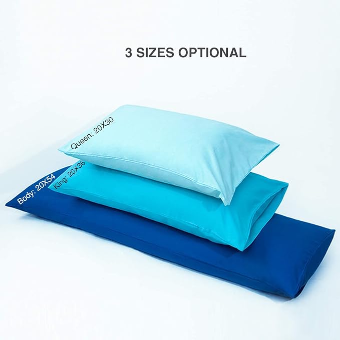 FLXXIE Pillow Cases Queen, Soft Microfiber Pillow Covers - Image 8