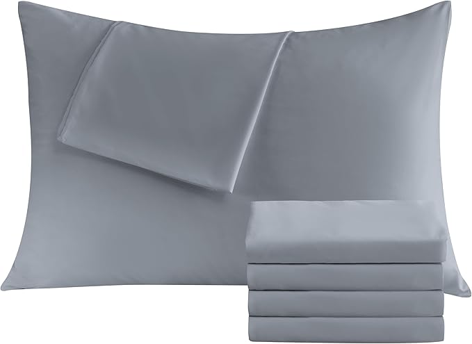 Pillowcases Queen 4 Pack, 20x30 Pillow Cases by Culve