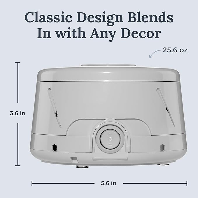 Yogasleep Dohm Classic The Original White Noise Machine, Soothing Natural Sound - Image 5