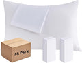 White Pillowcases Standard Size 48 Pack by Culve