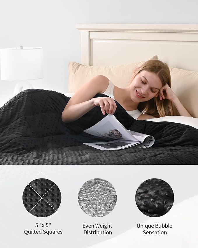 Mr. Sandman Weighted Blanket for Adults, Heavy Blanket for Woman, Man - Image 6