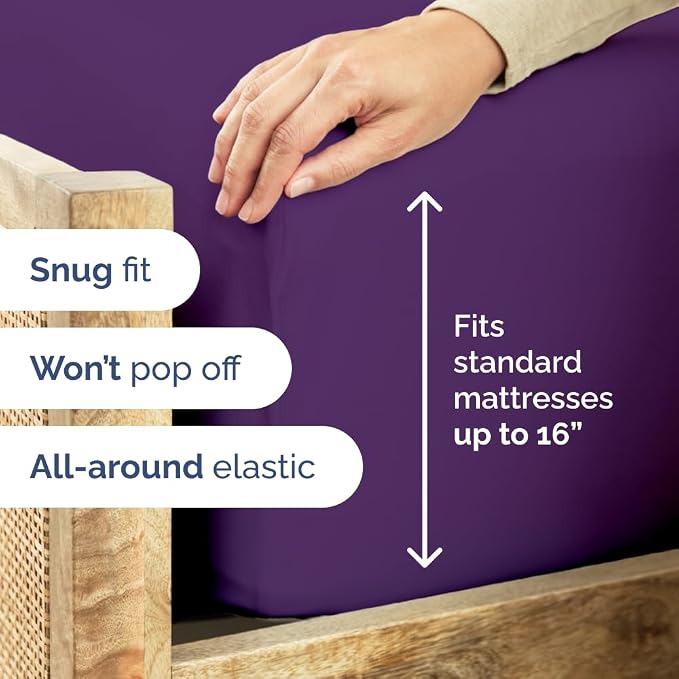Cal King Fitted Bed Sheet - Image 3