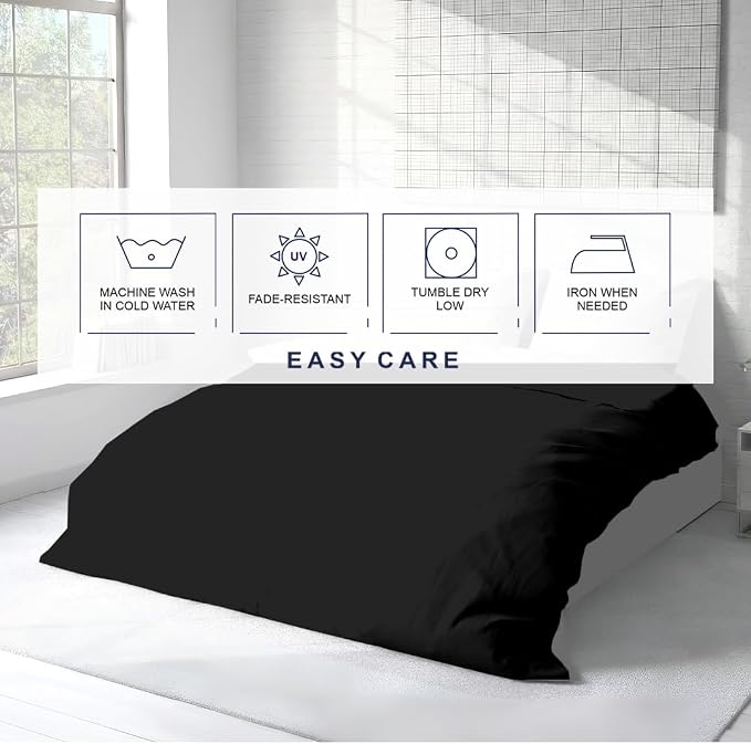 Kotton Culture 1 Pc Twin XL/Twin Duvet Cover Only-100% Egyptian Cotton 600 - Image 6