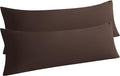 NTBAY Body Pillow Cases Set of 2, 2 Pack Brushed Microfiber 20x54 Inches by NTBAY