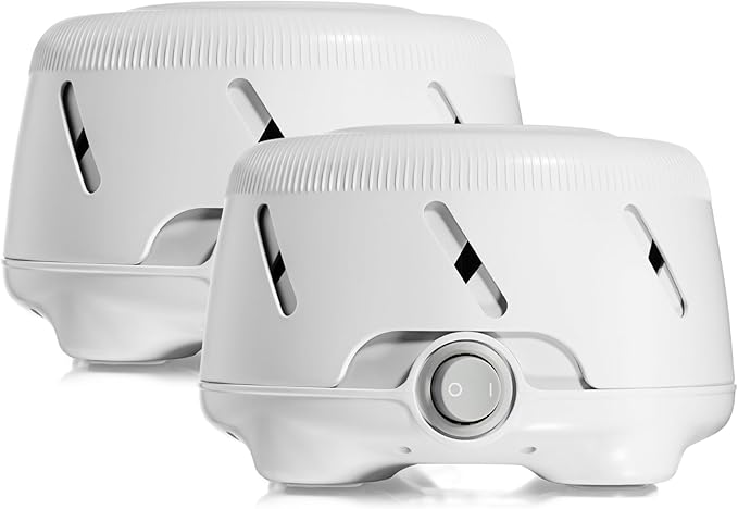 Yogasleep Dohm Uno 2 Pack White Noise Sound Machine, Real Fan Inside by Yogasleep