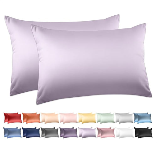 100% Cotton Standard Pillowcases Set of 2, Deep Dream 600 Thread Count Pillow by DeepDream