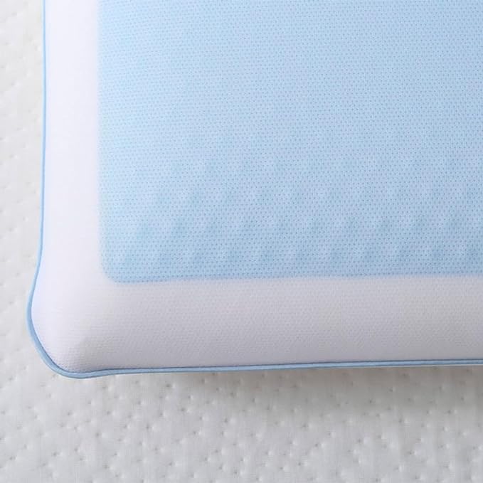 Cool Gel Cooling Pillow for Sleeping, Standard Size Cooling Memory Foam Pillow - Image 3