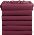 FreshCulture Twin Fitted Sheets, Bulk Pack of 6, Deep Pocket, Soft Microfiber by FreshCulture