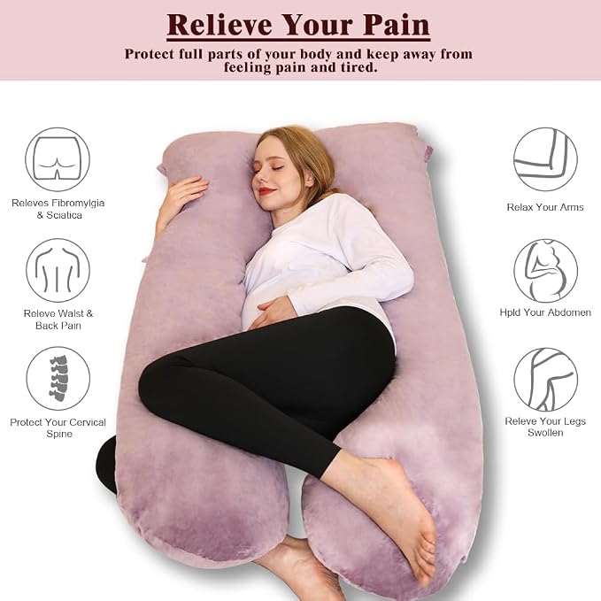 Chilling Home Pregnancy Pillow, U Shape Pregnancy Pillows - Image 2