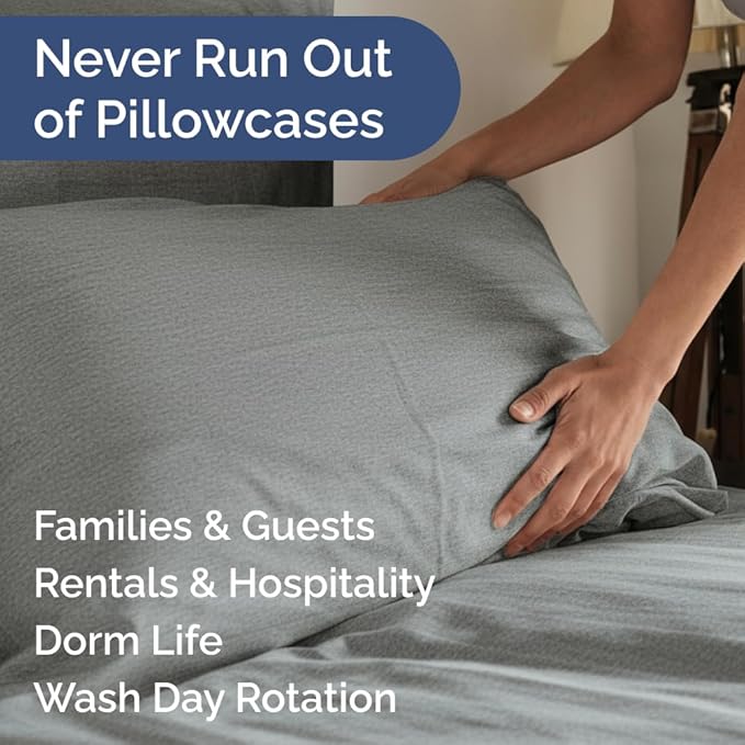 King Pillow Cases Set of 8 - Image 5