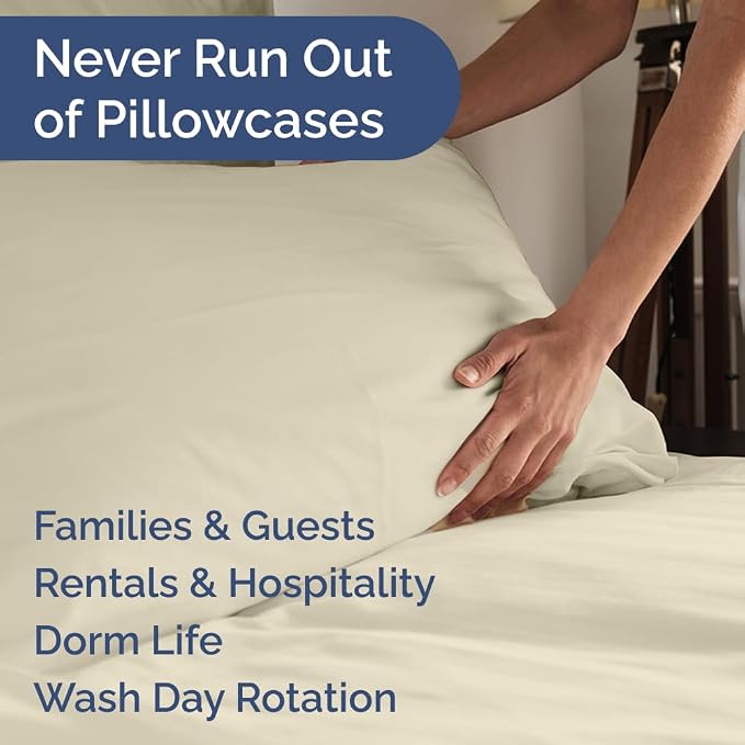 Standard Pillow Cases Set of 8 - Image 5