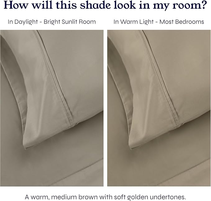 California Design Den Deep Pocket Queen Fitted Sheet Only - Image 4