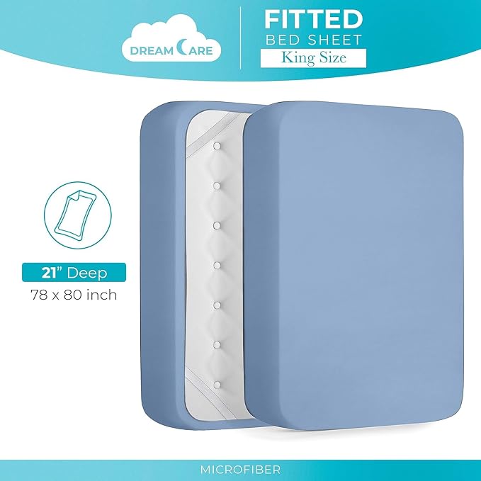 DREAMCARE Queen Fitted Sheet - Image 4