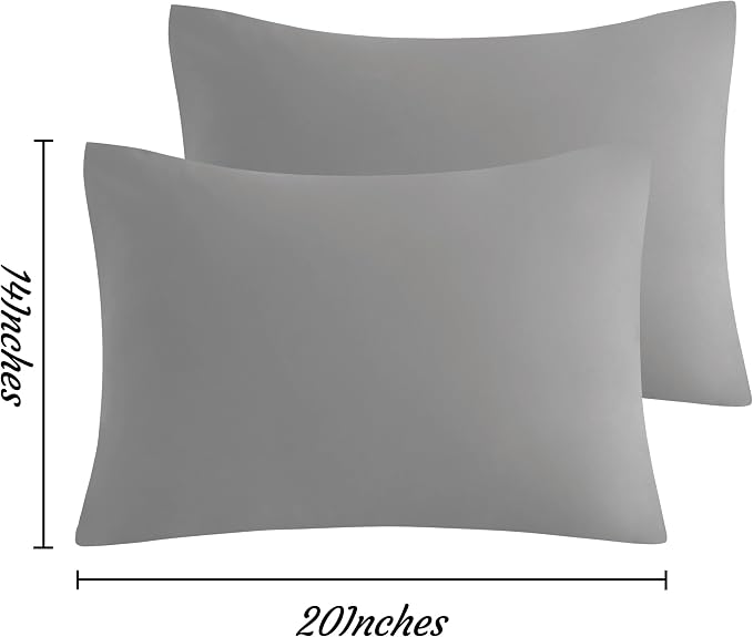 NTBAY Toddler Pillow Cases Set of 2, 2 Pack Brushed Microfiber 14x20 Pillow - Image 4