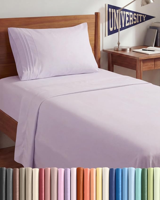 Twin XL Size 3 Piece Sheet Set by CGKUnlimited
