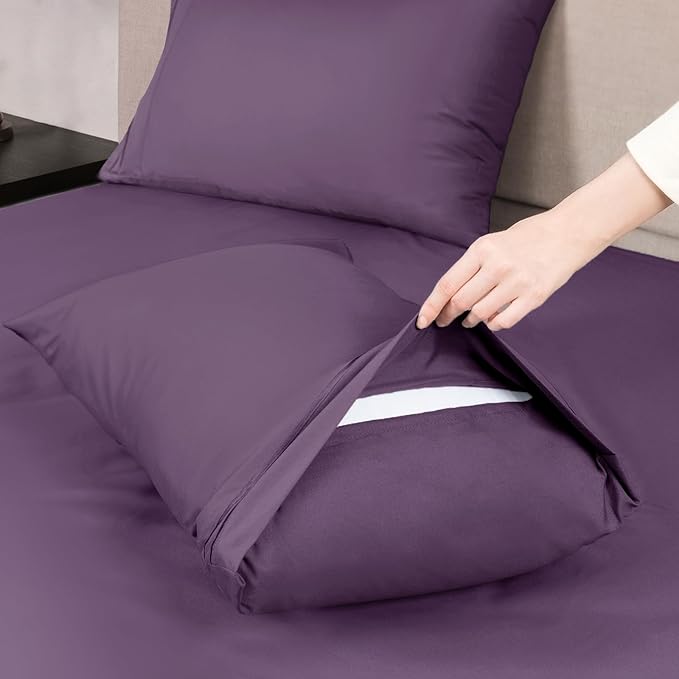Mejoroom King Size Bed Sheet Set - Image 4