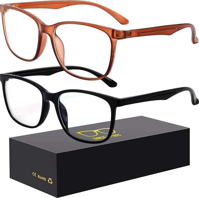Oilway Blue-Light Blocking Glasses Computer Reading/Gaming/TV/Phones Glasses by Oilway