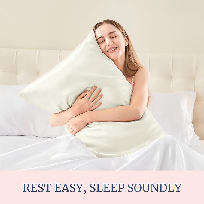 BEDELITE Satin Pillowcase for Hair and Skin, Super Soft Similar to Silk Pillow - Image 5