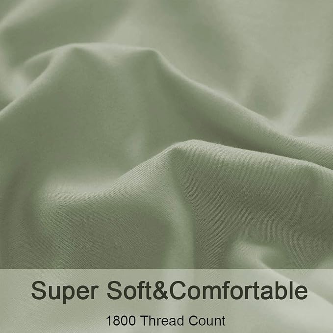 SONORO KATE Bed Sheet Set Super Soft Microfiber 1800 Thread Count Luxury - Image 4