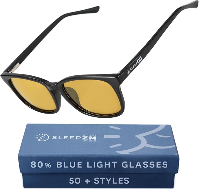 Sleep ZM Blue Light Blocking & Light Sensitivity Glasses by SleepZM