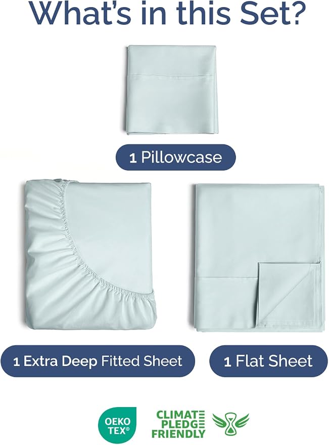 Extra Deep Twin Sheet Set - Image 2