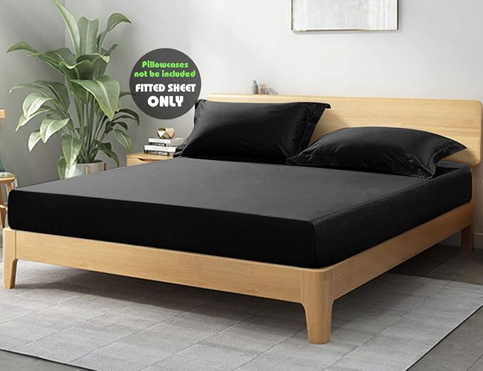 Fitted Sheet- COSMOPLUS Twin Fitted Sheet Only（No Flat Sheet or Pillow Shams） - Image 3