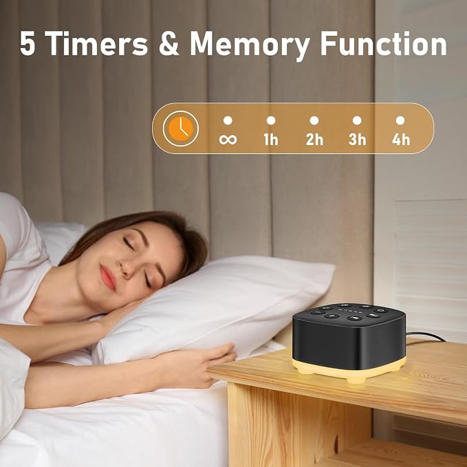 Meditation White Noise Sound Machine 30 Soothing Sounds - Image 4