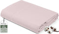 Royale Linens 100% Organic Cotton King Flat Sheet Only by ROYALELINENS