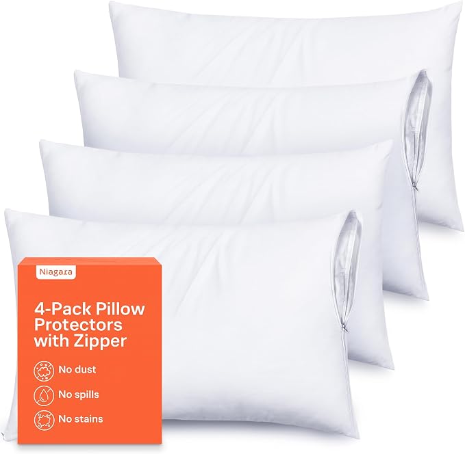 Ultra Soft Pillow Protectors by NiagaraSleepSolution