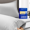 Thread Spread 100% Egyptian Cotton Pillow Cases Queen Size Set of 2 by THREADSPREAD