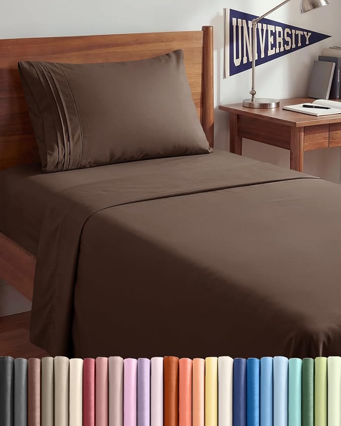 Twin XL Size 3 Piece Sheet Set by CGKUnlimited