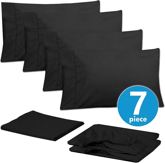 Sweet Home Collection 6 Piece 1500 Supreme Collection Brushed Microfiber Deep - Image 3