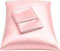 BLISSFORD Pink Satin Pillowcase by BLISSFORD