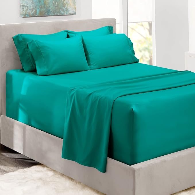 Hearth & Harbor Extra Deep Pocket Queen Sheets Sets by HearthHarbor