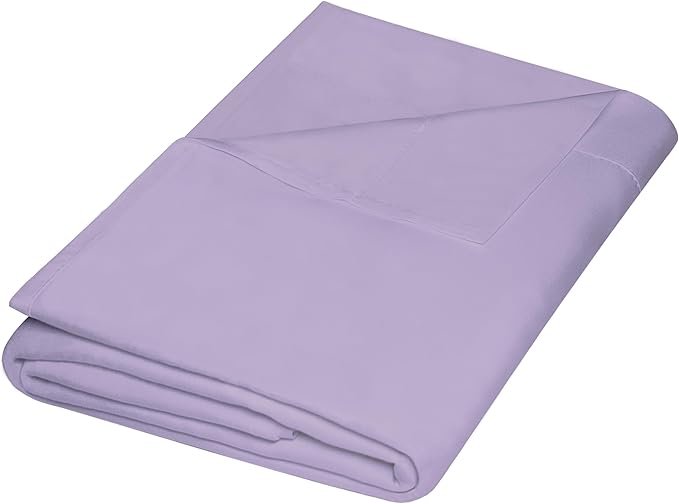 ZPECC King Flat Sheet Only 1 Pack, Durable Lavender Top Bed Sheets by ZPECC-ABrandThatHasBeenFocusedOnBabyProductsFor18Years