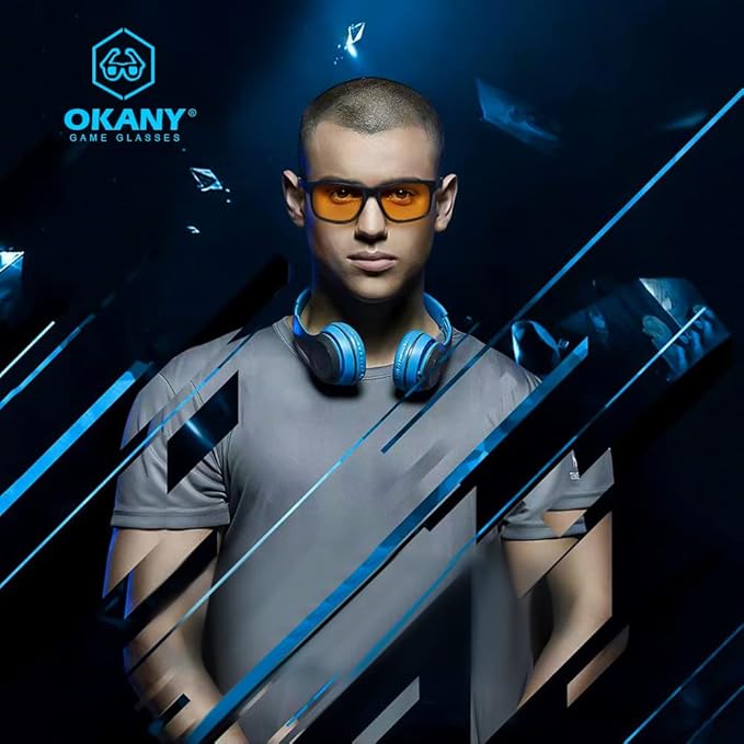 Okany Blue Light Blocking Glasses Gaming Computer Glasses Powerful Professional - Image 5