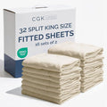 Bulk Case Pack of 16 Fitted Sheets by CGKUnlimited