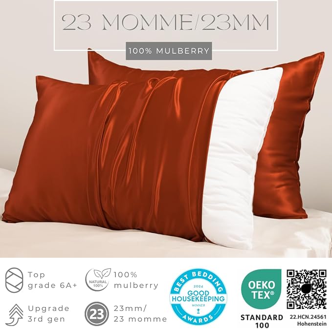 PROMEED 23 Momme Silk Pillowcase - Image 2