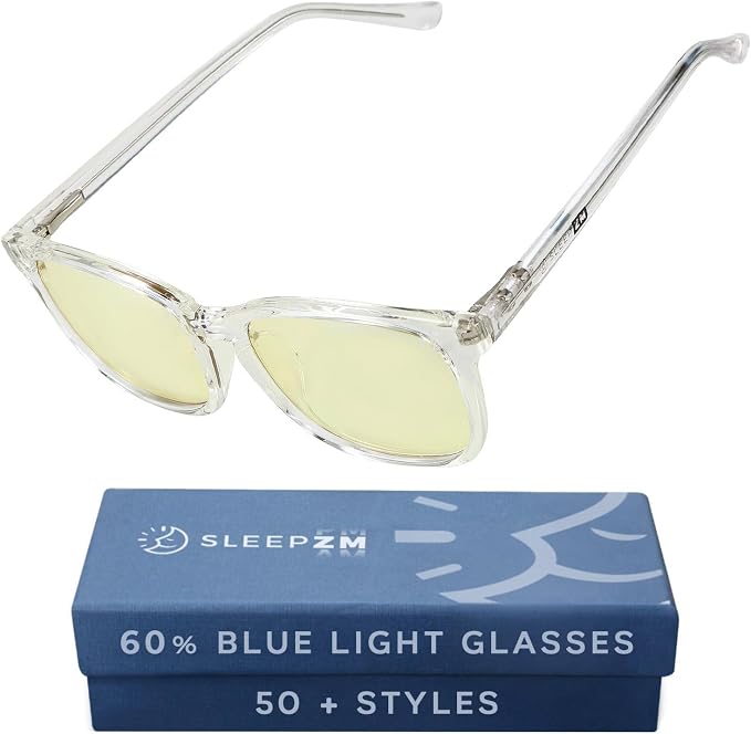 Sleep ZM Blue Light Blocking & Light Sensitivity Glasses by SleepZM