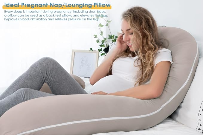 INSEN Pregnancy Pillow Cooling, Maternity Pillow - Image 5