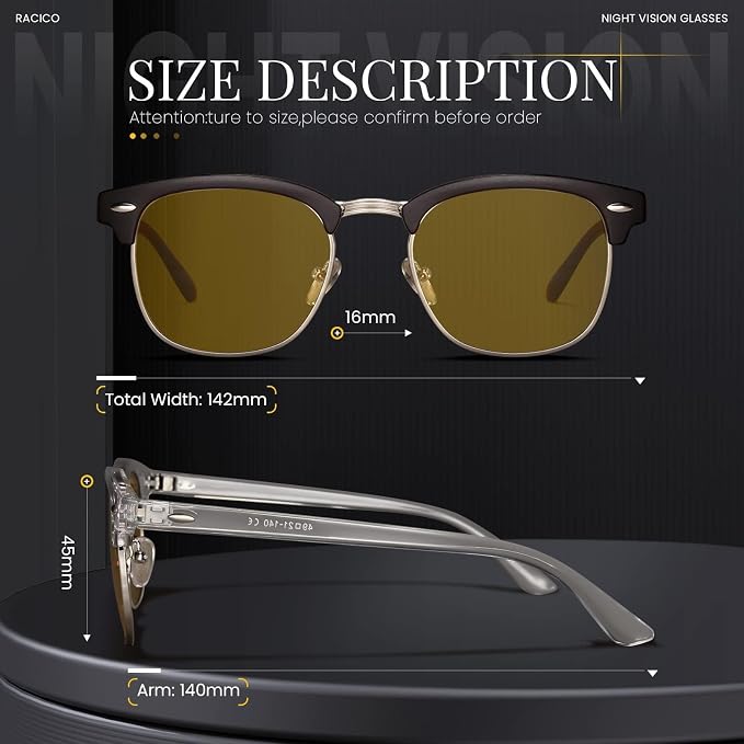 racico Blue Light Glasses for Men & Women - Image 2