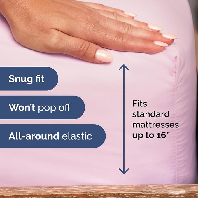 Cal King Fitted Bed Sheet - Image 3