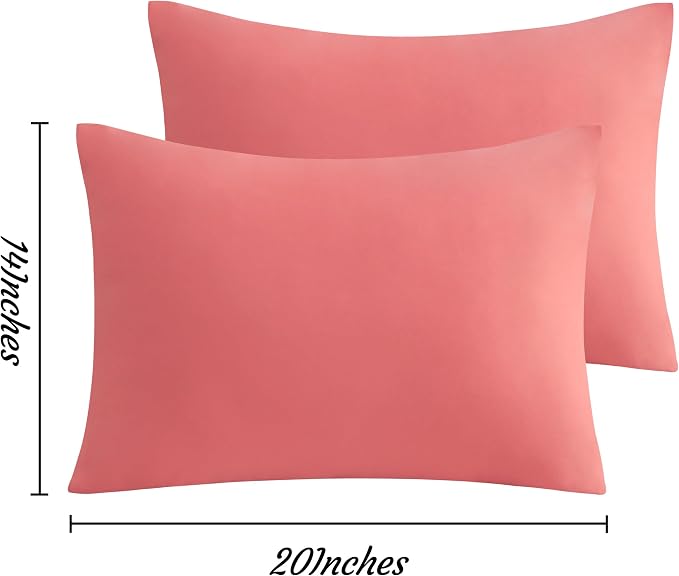 NTBAY Toddler Pillow Cases Set of 2, 2 Pack Brushed Microfiber 14x20 Pillow - Image 9
