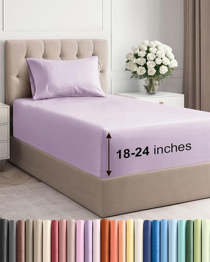 Extra Deep Twin Sheet Set by CGKUnlimited