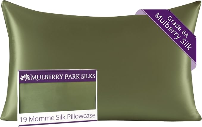 Mulberry Park 100% Silk Pillowcase by MulberryParkSilks