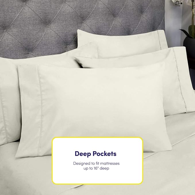 Cal King Size Bed Sheets - Image 5