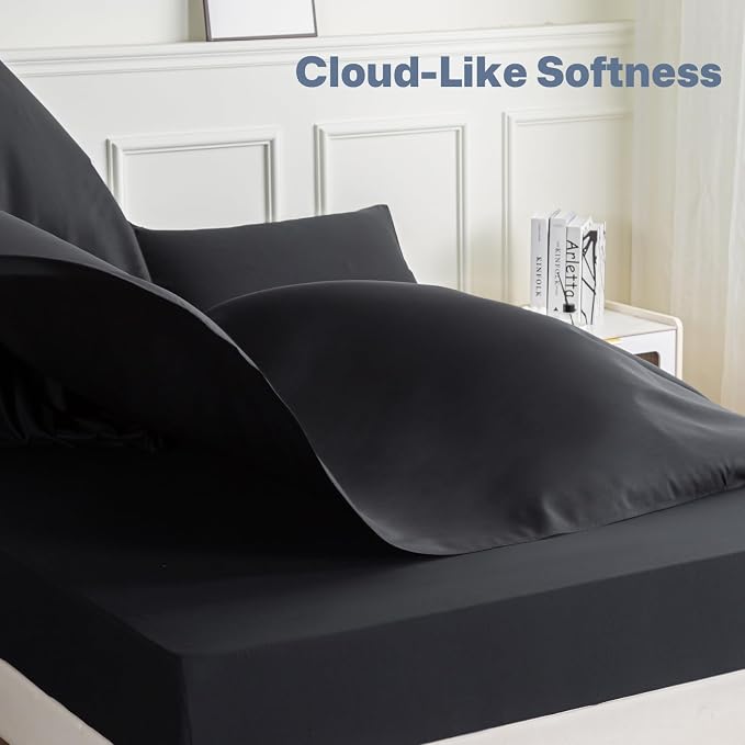 Lavisun Twin XL Flat Sheets only, 6 Pack Bulk Top Sheets - Image 3