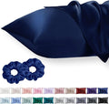 King Satin Pillowcase for Hair 2pc, Similar to Silk Pillow Cases, Easier Care by Vielit